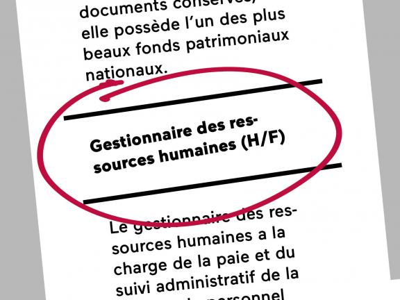 Profil de poste de gestionnaire RH 