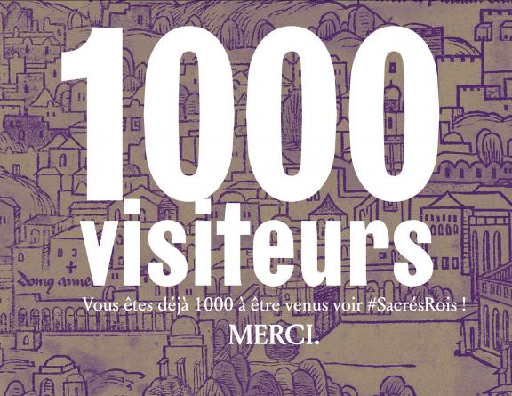 Les surveillantes d'exposition ont enregistré hier leur 1000e visiteur