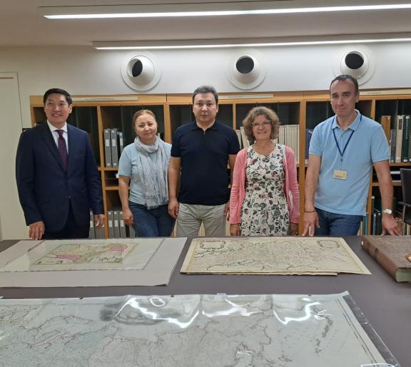 Retour sur la visite du Consul du Kazakhstan à la Bnu