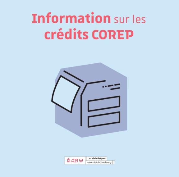 Au sujet des Credits Corep