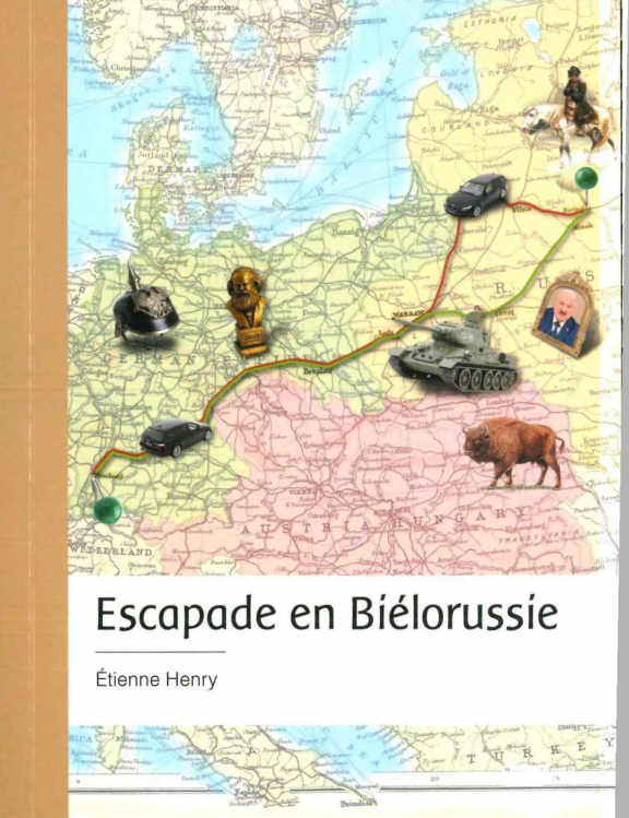 Couverture d' « Escapade en Biélorussie » d'Etienne Henry