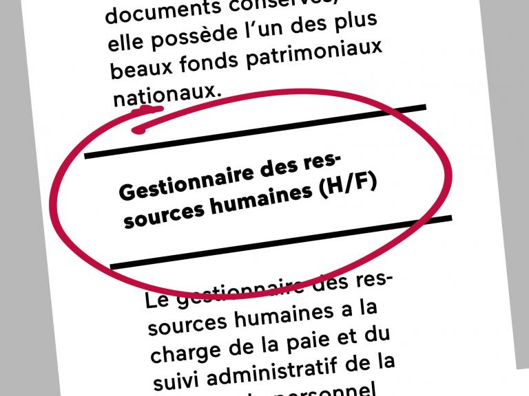 Profil de poste de gestionnaire RH 