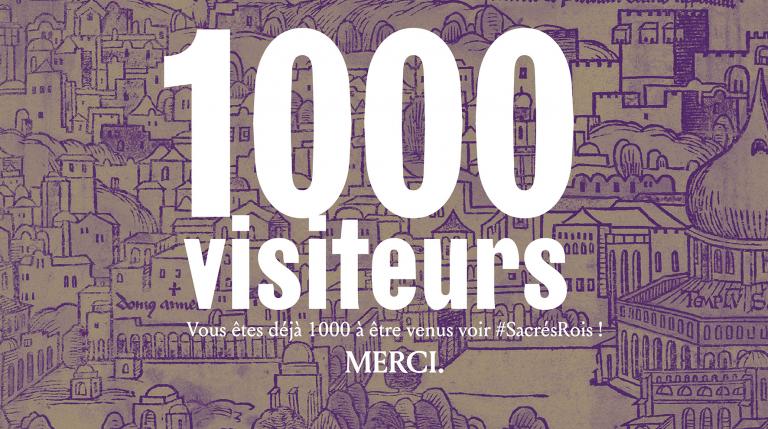 Les surveillantes d'exposition ont enregistré hier leur 1000e visiteur