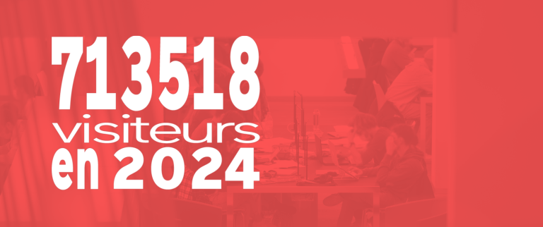 Bandeau avec chiffre 713518 + visiteurs en 2024
