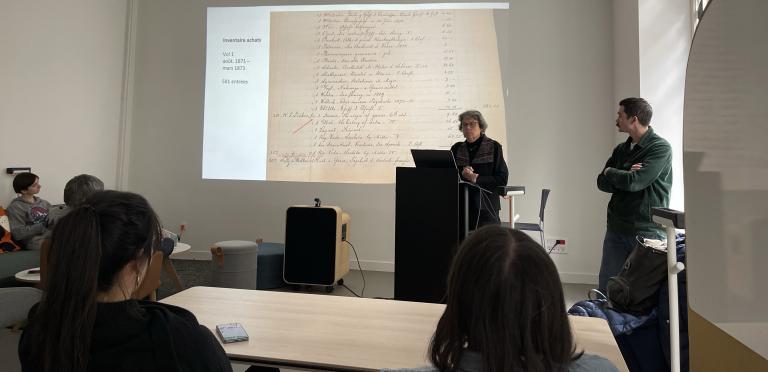 Photo de la restitution au sujet fonds anglophone du 17 février