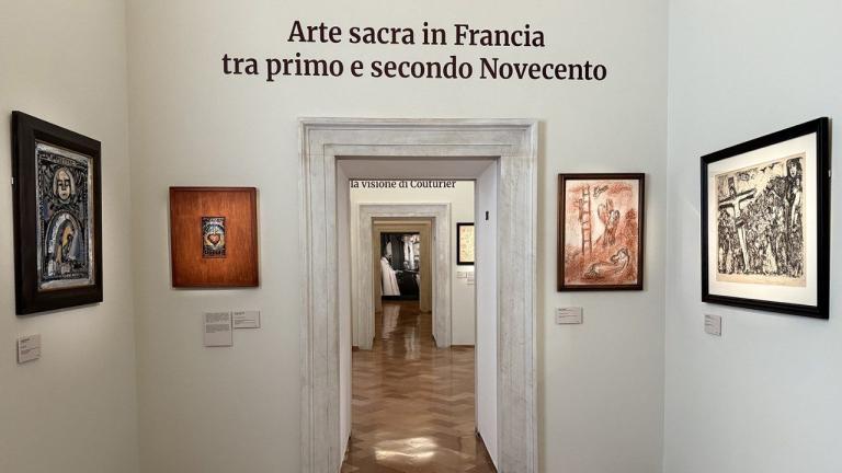 Photo de l'exposition Paolo VI e Jacques Maritain : il rinnovamento dell’arte sacra tra Francia e Italia (1945-1973)